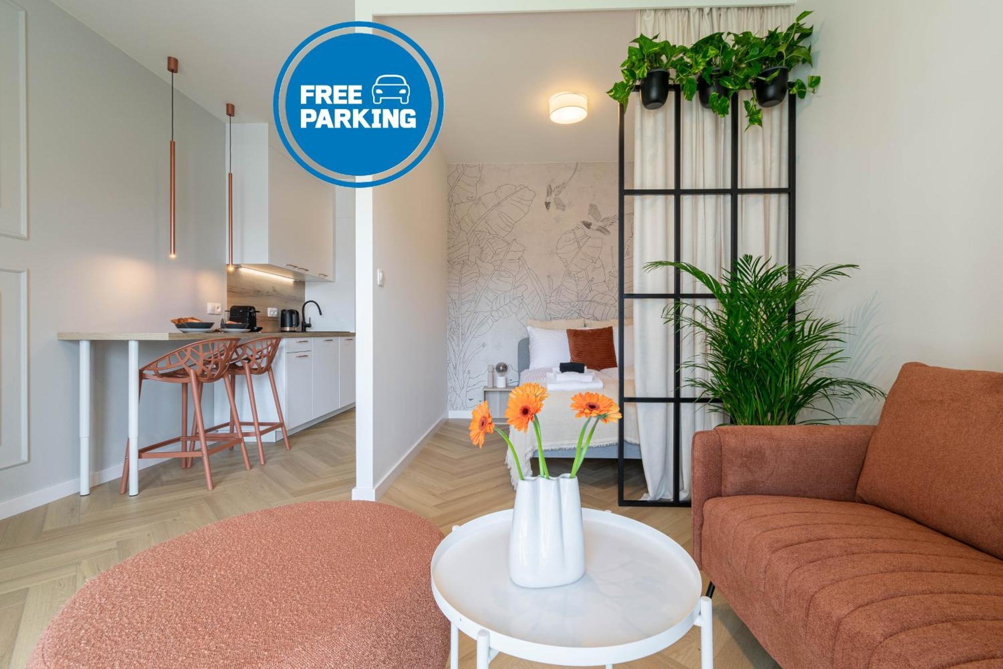 Good Mood Francuska Retreat - Free Parking - Self Check-In Lejlighed Katowice Eksteriør billede